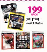 PS3 Assorted Games-Each