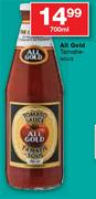 All Gold Tamatiesous-700ml