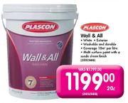 Plascon Wall & All-20Ltr