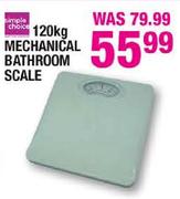 Simple Choice Mechanical Bathroom Scale-120kg