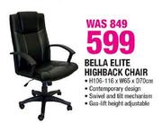 Bella Elite Highback Chair