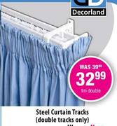 Steel Curtain Tracks (Double Tracks Only)-1.5m