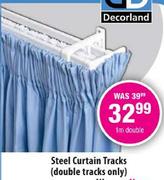 Steel Curtain Tracks (Double Tracks Only)-2.5m