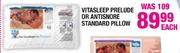 Vitasleep Prelude Or Antisnore Standard Pillow-Each