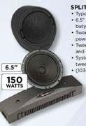 Boston Split Speaker System-6.5"-150 Watts