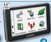 Garmin GPS Navigation System Touch Screen-4.3"