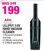 AEG Lilliput 3.6V Hand Vacuum Cleaner