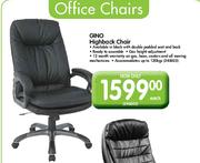 Gino Highback Chair Each