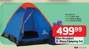 Blue Mountin 5-Piece Camping Set