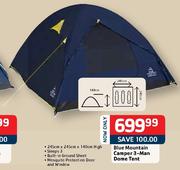 Blue Mountain Camper 3-Man Dome Tent