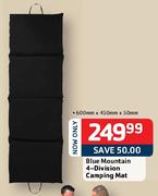 Blue Mountain 4-Division Camping Mat