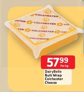 Dairybelle Bulk Wrap Colchester Cheese-Per Kg