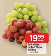 PnP White Or Red Globe Grapes (Loose Sell)-Per Kg