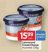 Lancewood Cream Cheese Assorted-230g Each