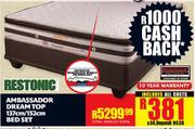 Ambassador Dream Top 137cm/152cm Bed Set