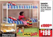 Sandy Double Bunk Bed