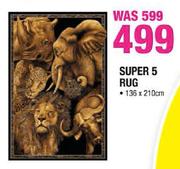Super 5 Rug-136x210cm