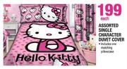 Single Character Duvet Cover Assorted-Each
