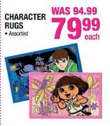 Characters Rugs Assorted-Each