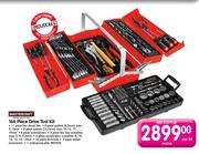Mastercraft 166 Piece Drive Tool Kit-Per Kit