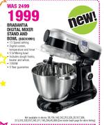 Brabantia Digital Mixer Stand and Bowl(BBEK1091)