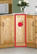 Amelia Oak Corner Unit