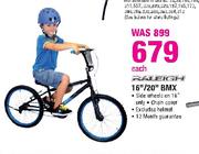  Raleigh 16"/20" BMx-Each