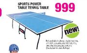 Sports Power Table Tennis Table