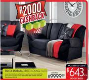 Santa Barbara 3 Piece Lounge Suite