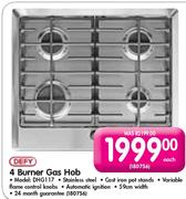 Defy 4 Burner Gas Hob Each