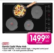 Defy Gemini Solid Plate Hob-DHD326 Each