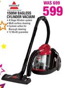 Bissell 1500W Bagless Cylinder Vacuum