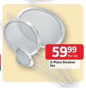 3-Piece Strainer Set