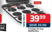Prestige 12-Cup Muffin Pan