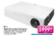 LG PB60G Slim Portable LED Projector