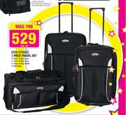 Bon Voyage 3 Piece Travel Set