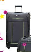 Beetles 50cm Black Lime Trolley Bag-Each