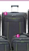 Beetles 60cm Black Lime Trolley Bag-Each