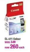 Canon CL-511 Colour Each