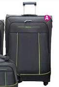 Beetles 70cm Black Lime Trolley Bag-Each