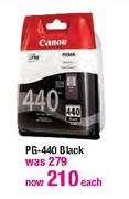 Canon PG-440 Black Each