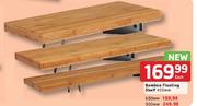 Bamboo Floating Shelf 600mm-Each