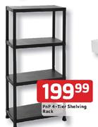 PnP 4 Tier Shelving Rack-Each