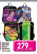 Bad Boy/Bad Girl Deluxe Back Pack-Each