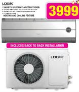 Logik 12000BTU Split Unit Airconditioner