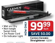 Carmen Ceramic Straightener-12237 Each