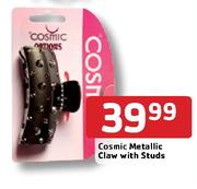 Cosmic Metallic Claw With Studs