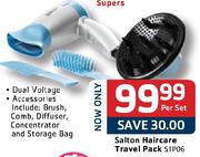 Salton Haircare Travel Pack-STP06 Per Set