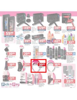 Pick n Pay : Health & beauty all taken care of (21 Apr - 12 May 2013), page 9