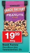Snack Factory Grondboontjies Verskeidenheid-450g Elk